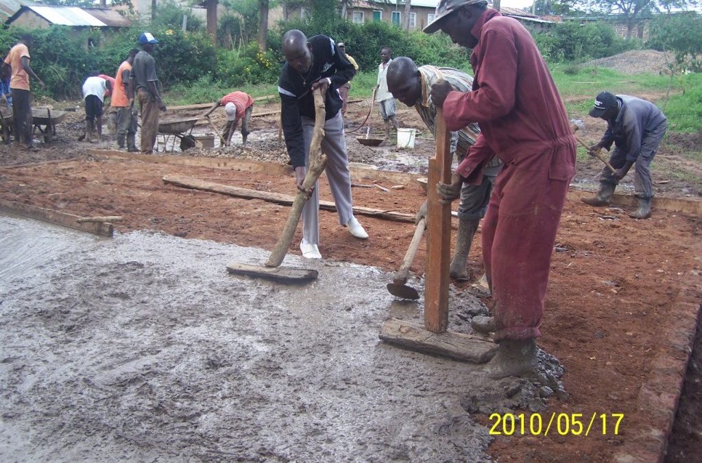 Day 7 –  House floor is poured