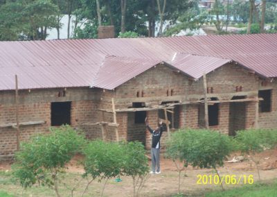 THE ROOFING IS UP 3